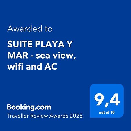 Suite Playa Y Mar - Sea View, Wifi And Ac Melenara Exterior photo